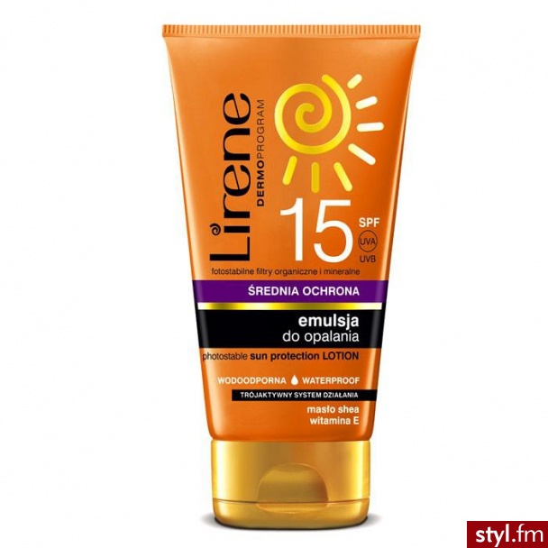 Lirene emulsja do opalania spf 15 150 ml - Emu Buty Moda