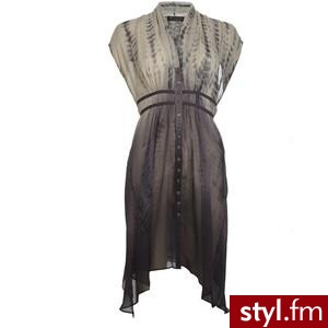 Porisan Long Kaftan - All Saints - Polyvore. Pobrano ze strony: http://www.polyvore.com/porisan_long_kaftan/thing?id=18657119 - Pozostałe Ciuchy Moda
