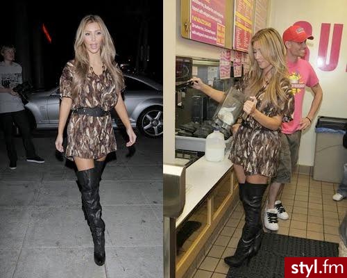 Kim Kardashian. Kim Kardashian - Moda uliczna Inne Moda