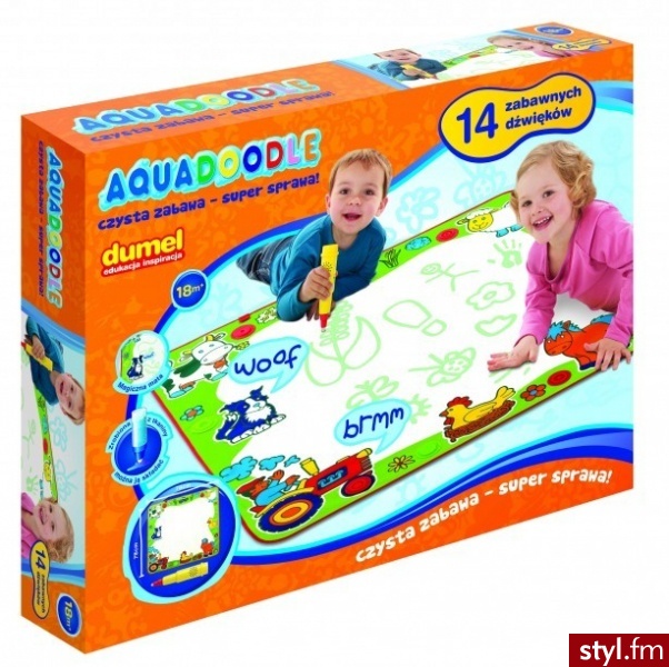 Dumel Aquadoodle Animal 78X78 Wodna Mata Do Malowania - 3024 - Dziecko