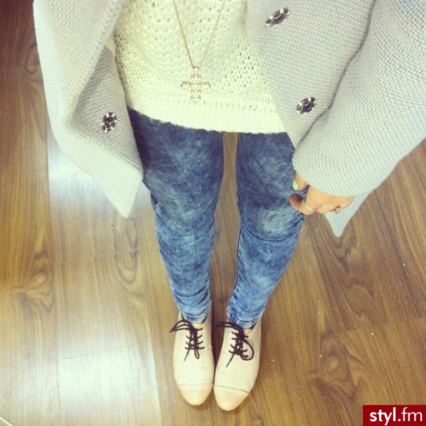 Jeansy Spodnie Moda