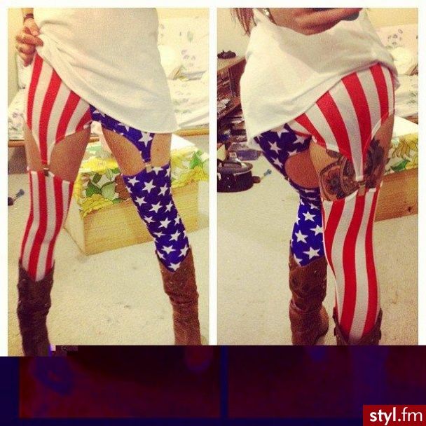 Leginsy Spodnie Moda