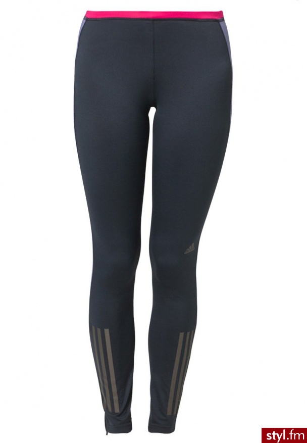 adidas Performance SUPERNOVA LONG Rajstopy niebieski (G87456) - Leginsy Spodnie Moda