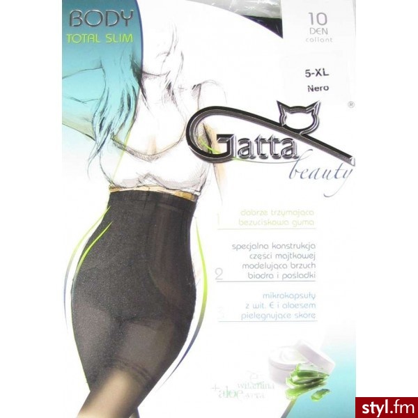 Gatta rajstopy Body Total Slim 10 den - Body Bielizna Moda
