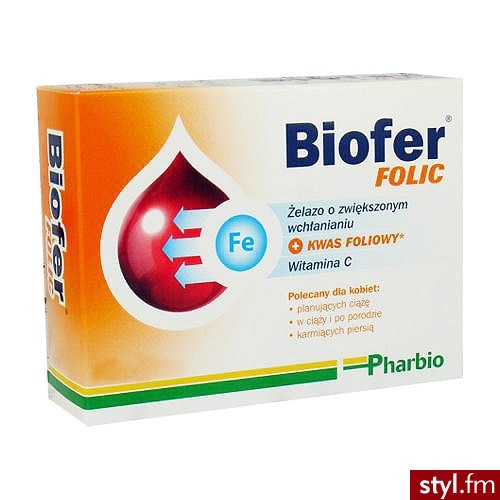 Pharbio Medi Biofer Folic X 80 Tabl - Bransoletki Biżuteria Moda