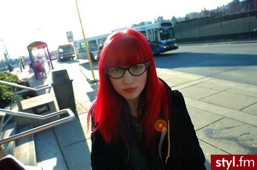 Średnie Fryzury