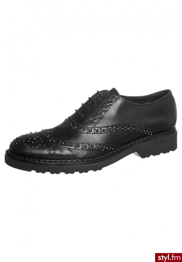 Eden Oksfordki czarny (41 312 CLz) - Pozostałe Buty Moda