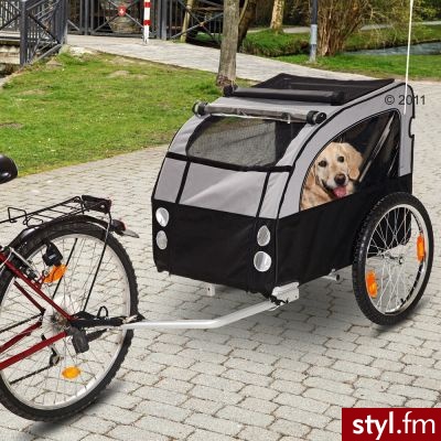 Karlie Przyczepka rowerowa No Limit Doggy Liner - Doggy Liner 2: dł. 115 x szer. 59 x wys. 73 cm / do 20 kg - Dziecko