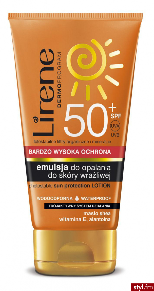 ERIS LIRENE SPF 50 Emulsja do opalania skóra wrażliwa 150 ml - Emu Buty Moda