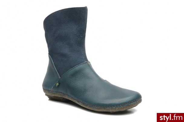 El Naturalista Kozaki Torcal N307 Niebieski - Kozaki Buty Moda