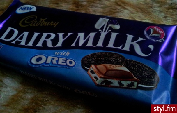 Cadbury Dairy milk with Oreo - Kuchnia