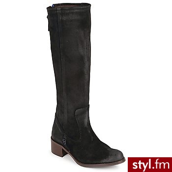 Buffalo BUTY MICHAELA Black - Kozaki Buty Moda
