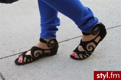 Sandały Buty Moda