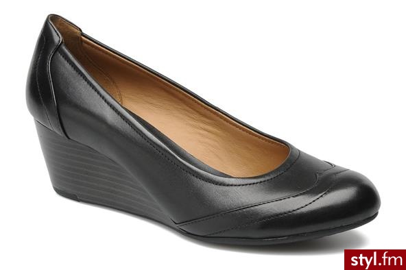 Clarks Czółenka Burmese Rose Czarny - Czółenka Buty Moda