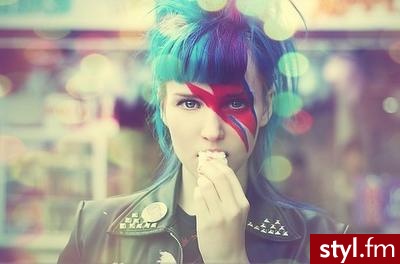 EMO Alternatywne Średnie Fryzury