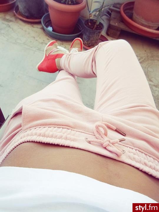 Dresowe Spodnie Moda