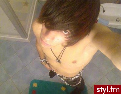 EMO Alternatywne Średnie Fryzury