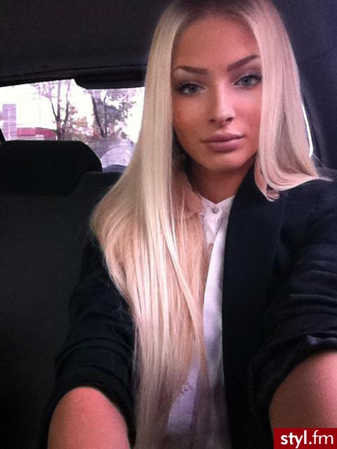 Blond Rozpuszczone Proste Na co dzień Długie Fryzury
