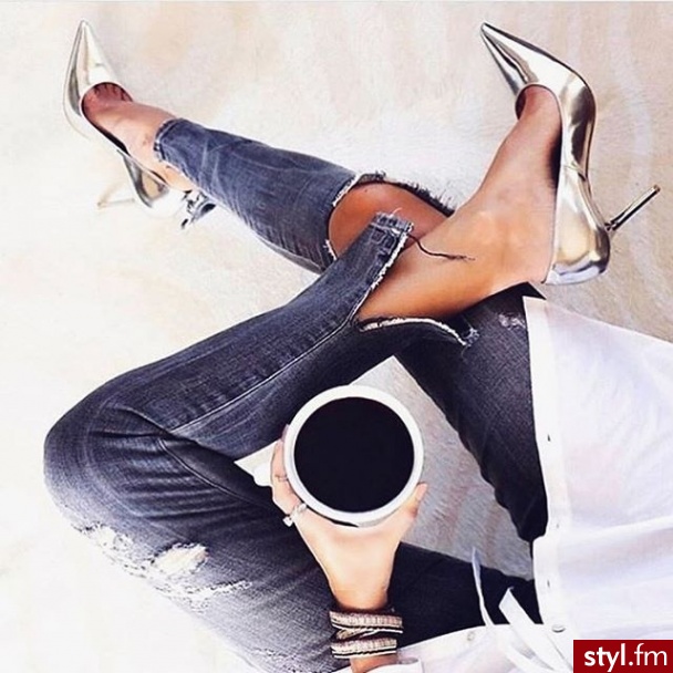 Jeansy Spodnie Moda