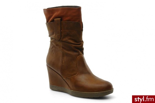 SPM PÓŁBUTY I BOTKI MARKET BY SPM (Brązowy) - Botki Buty Moda