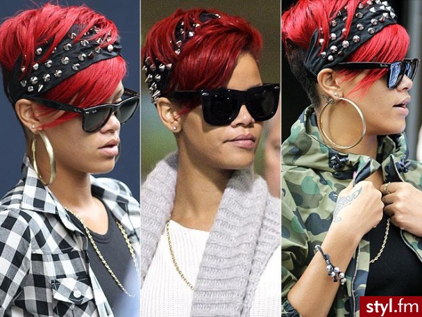 Rihanna. Rihanna - Nakrycia głowy Dodatki Moda