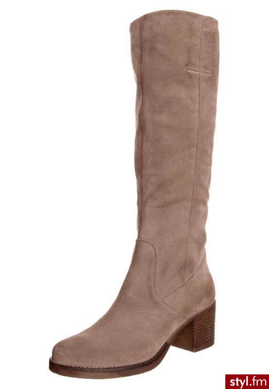 Janet Sport Kozaki brązowy - Kozaki Buty Moda