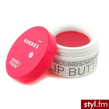 Korres Lip Butter balsam do ust 6 g - Dzienne Makijaże