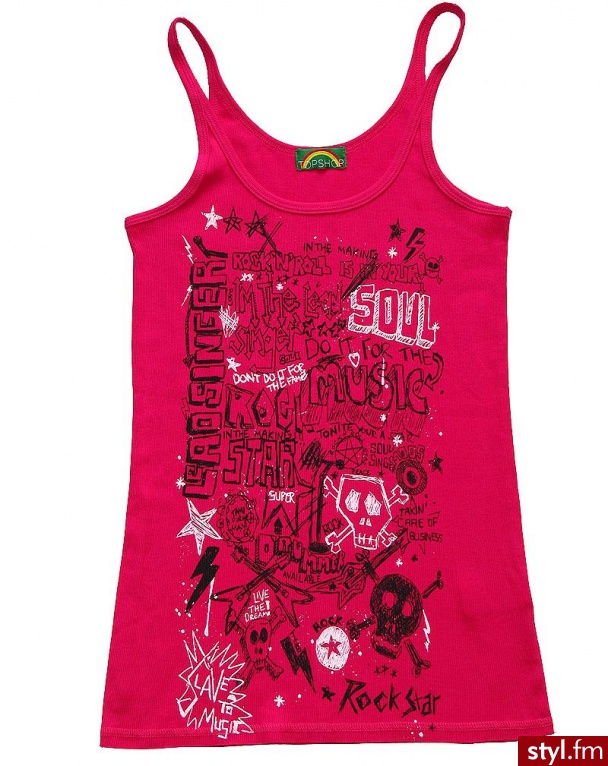 TOP SHOP.
http://allegro.pl/item682738042_topshop_nowy_top_z_nadrukiem_roz_r_40.html - Pozostałe Ciuchy Moda