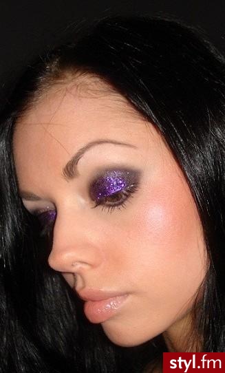 NYX glitter palette - Wieczorowe Makijaże