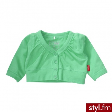 NAME IT Girls Kids Bolerko z krótkim rękawem VIOL cascade zielony - Bolerka Okrycia Moda