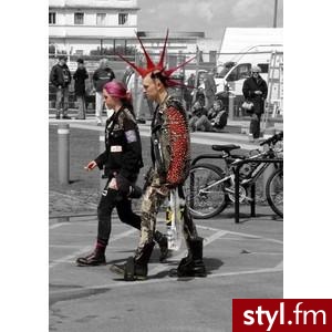 Punk Rock Alternatywne Średnie Fryzury