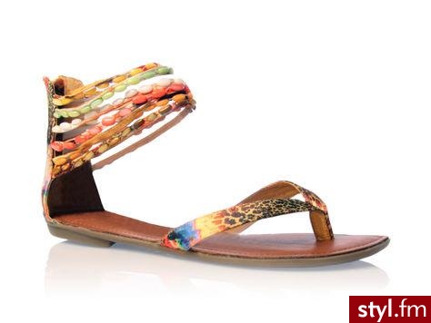 Sandałki w \'afrykańskim\' stylu firmy Carvela za 85 funtów - Pozostałe Buty Moda