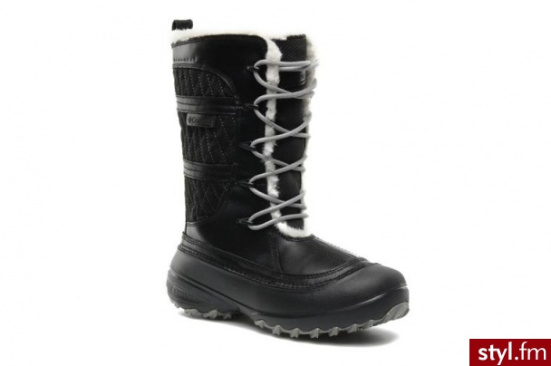 Columbia PÓŁBUTY I BOTKI HEATHER CANYON WP BY COLUMBIA (Czarny) - Botki Buty Moda