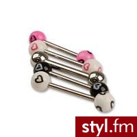 kolczyki do języka ;D - Pozostałe Dodatki Moda