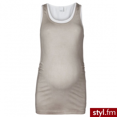 MAMA LICIOUS Top dla kobiet w ciąży FRO dove - Tuniki Ciuchy Moda