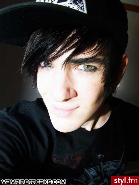 EMO Alternatywne Średnie Fryzury