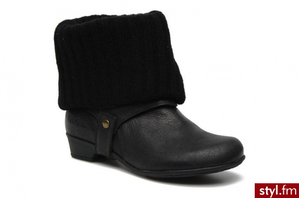 Kickers PÓŁBUTY I BOTKI CRESHO BY KICKERS (Czarny) - Botki Buty Moda