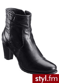 Bonprix Botki skórzane 921460_23088 - Botki Buty Moda