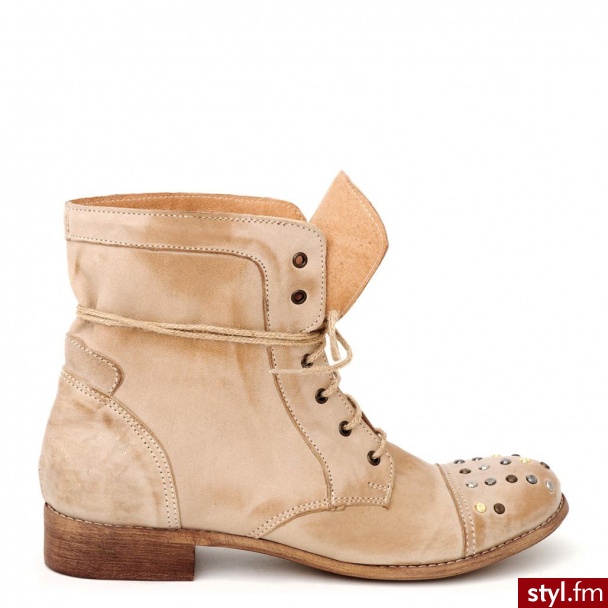Venezia BOTKI SZNUROWANE FULVIA S SABB - Botki Buty Moda