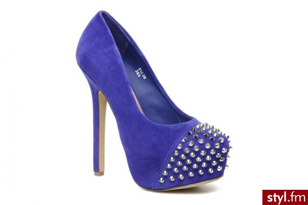 Steve Madden Czółenka BOLDDD (Niebieski) - Czółenka Buty Moda