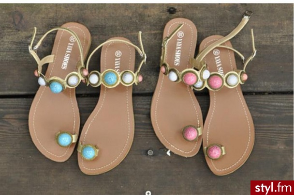 Sandały Buty Moda