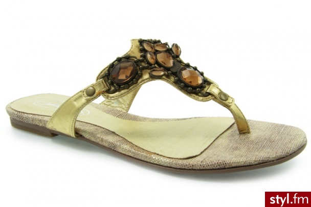 Inne JAPONKI JULIA MONTI 017 - Klapki Buty Moda