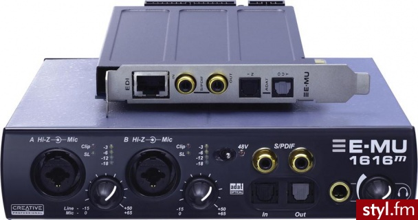 E-MU 1616 M PCIe - Emu Buty Moda