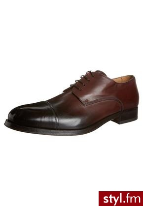 Doucals ROMA Oksfordki brązowy (45105) - Pozostałe Buty Moda