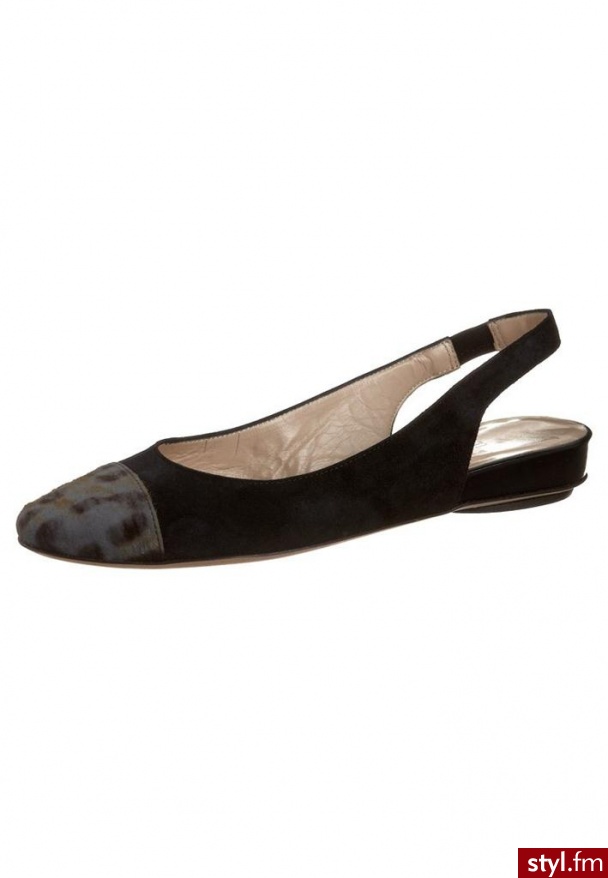 Oxitaly Baleriny czarny - Balerinki Buty Moda