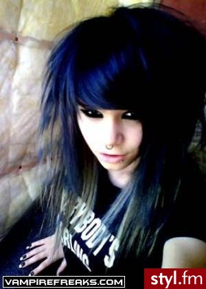 Steffy Keek - EMO Alternatywne Średnie Fryzury