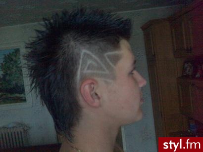 Punk Rock Alternatywne Średnie Fryzury