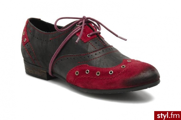 Dkode BUTY SZNUROWANE TRACY BY DKODE (Czerwony) - Pozostałe Buty Moda