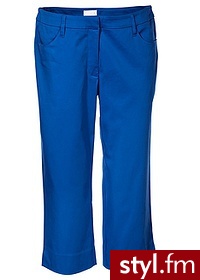 Bonprix Rybaczki lazurowy niebieski 937172_20705 - Pozostałe Spodnie Moda