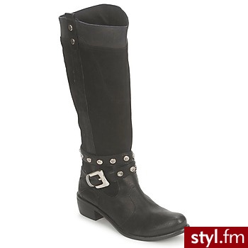 Regard BUTY RACIL Black - Kozaki Buty Moda